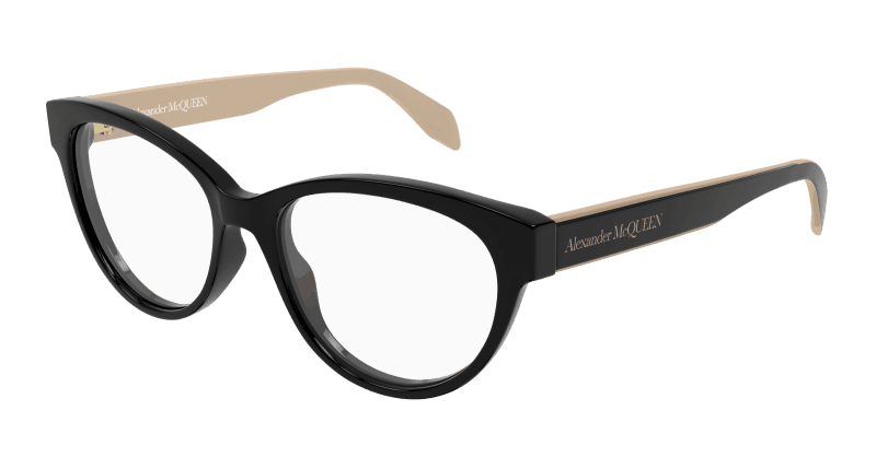AM0359O - BLACK - Alexander McQueen - Alexander McQueen - BLACK - Ardor Eyewear 889652369433