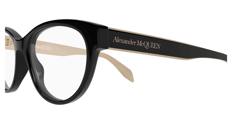 AM0359O - BLACK - Alexander McQueen - Alexander McQueen - BLACK - Ardor Eyewear 889652369433
