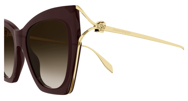 AM0375S - BROWN - Alexander McQueen - Alexander McQueen - BROWN - Ardor Eyewear 889652400983