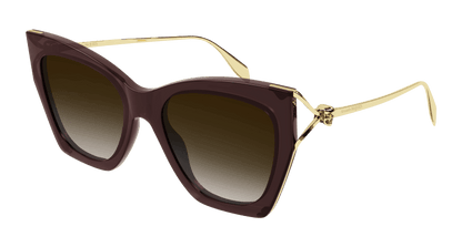 AM0375S - BROWN - Alexander McQueen - Alexander McQueen - BROWN - Ardor Eyewear 889652400983