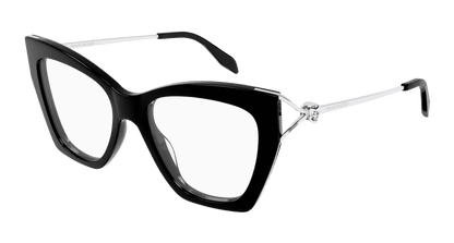 AM0376O - BLACK - Alexander McQueen - Alexander McQueen - BLACK - Ardor Eyewear 889652401133