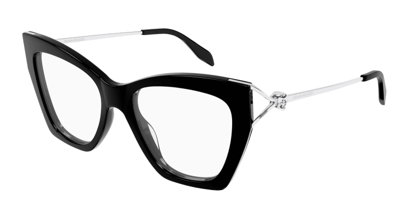 AM0376O - BLACK - Alexander McQueen - Alexander McQueen - BLACK - Ardor Eyewear 889652401133