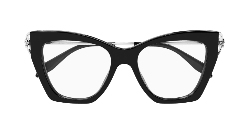 AM0376O - BLACK - Alexander McQueen - Alexander McQueen - BLACK - Ardor Eyewear 889652401133