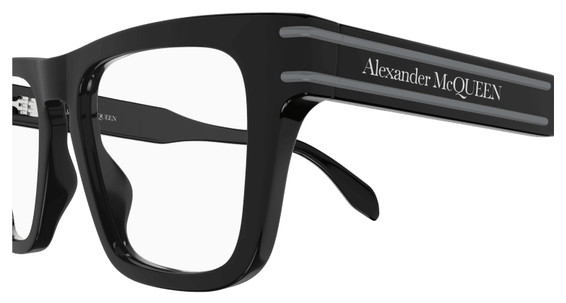 AM0400O - BLACK - Alexander McQueen - Alexander McQueen - BLACK - Ardor Eyewear 889652434056