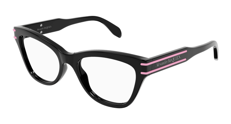 AM0401O - BLACK - Alexander McQueen - Alexander McQueen - BLACK - Ardor Eyewear 889652434117