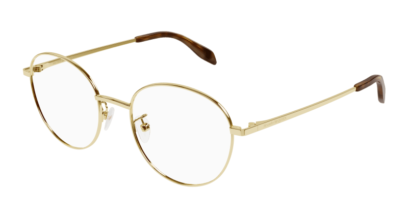 AM0414O - GOLD - Alexander McQueen - Alexander McQueen - GOLD - Ardor Eyewear 889652434346