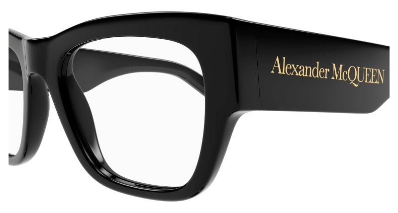 AM0436O - BLACK - Alexander McQueen - Alexander McQueen - BLACK - Ardor Eyewear 889652449739