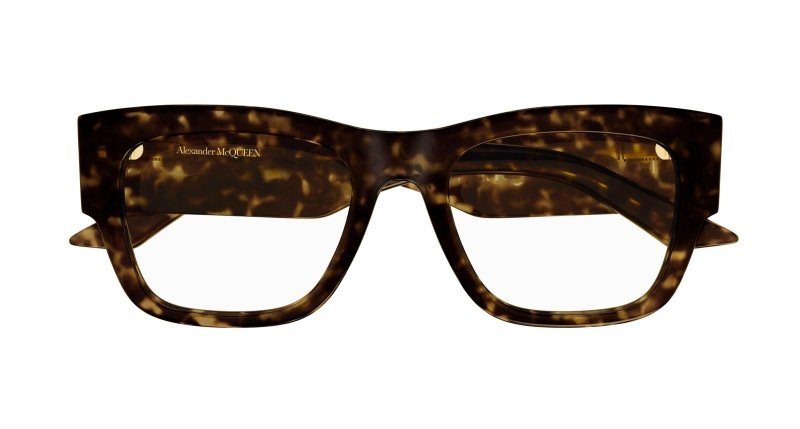 AM0436O - HAVANA - Alexander McQueen - Alexander McQueen - HAVANA - Ardor Eyewear 889652449746
