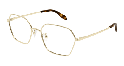 AM0437O - GOLD - Alexander McQueen - Alexander McQueen - GOLD - Ardor Eyewear 889652449784
