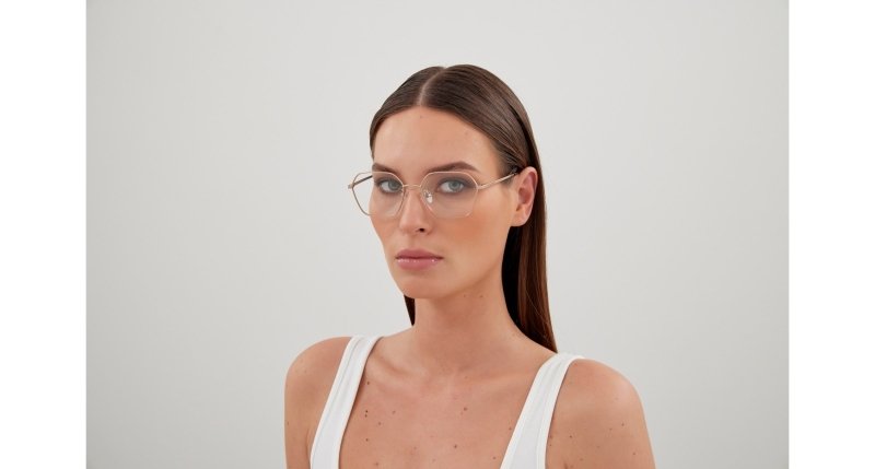 AM0437O - GOLD - Alexander McQueen - Alexander McQueen - GOLD - Ardor Eyewear 889652449807