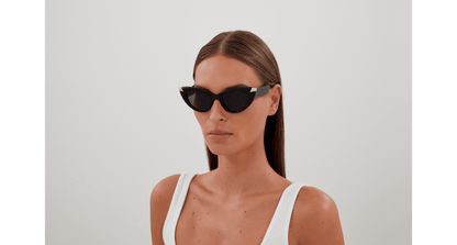 AM0442S - BLACK - Alexander McQueen - Alexander McQueen - BLACK - Ardor Eyewear 889652483634