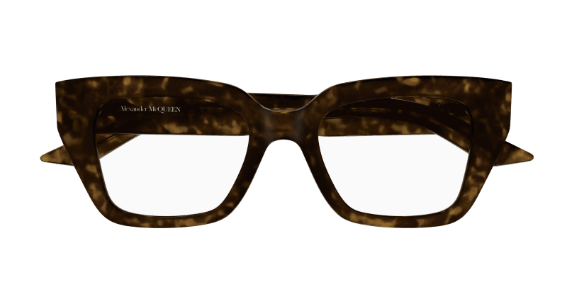 AM0453O - HAVANA - Alexander McQueen - Alexander McQueen - HAVANA - Ardor Eyewear 889652484082