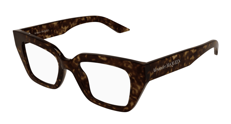 AM0453O - HAVANA - Alexander McQueen - Alexander McQueen - HAVANA - Ardor Eyewear 889652484082