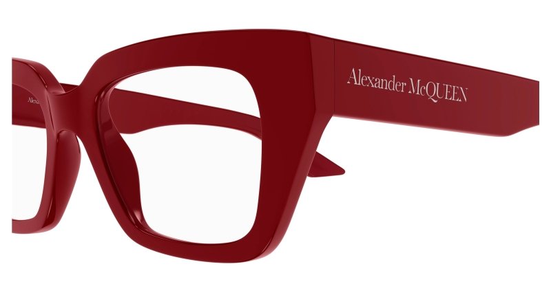 AM0453O - RED - Alexander McQueen - Alexander McQueen - RED - Ardor Eyewear 889652484099