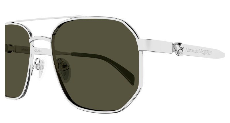 AM0458S - SILVER - Alexander McQueen - Alexander McQueen - SILVER - Ardor Eyewear 889652487540