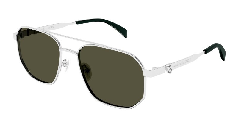 AM0458S - SILVER - Alexander McQueen - Alexander McQueen - SILVER - Ardor Eyewear 889652487540