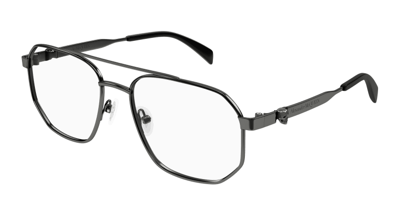 AM0459O - GUNMETAL - Alexander McQueen - Alexander McQueen - GUNMETAL - Ardor Eyewear 889652487564