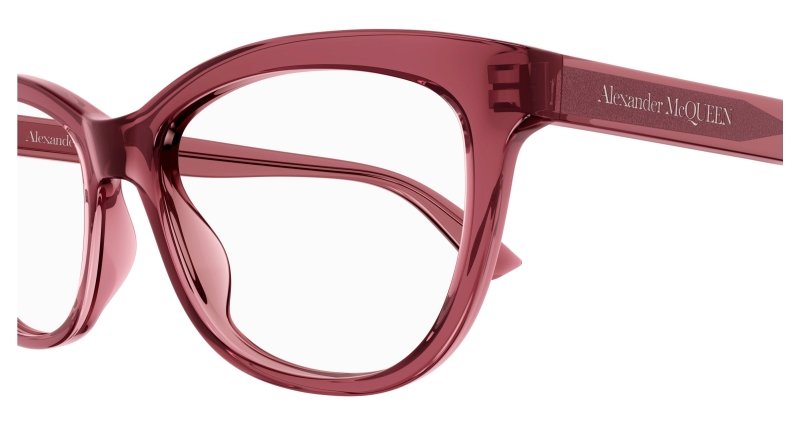 AM0461O - BURGUNDY - Alexander McQueen - Alexander McQueen - BURGUNDY - Ardor Eyewear 889652487663