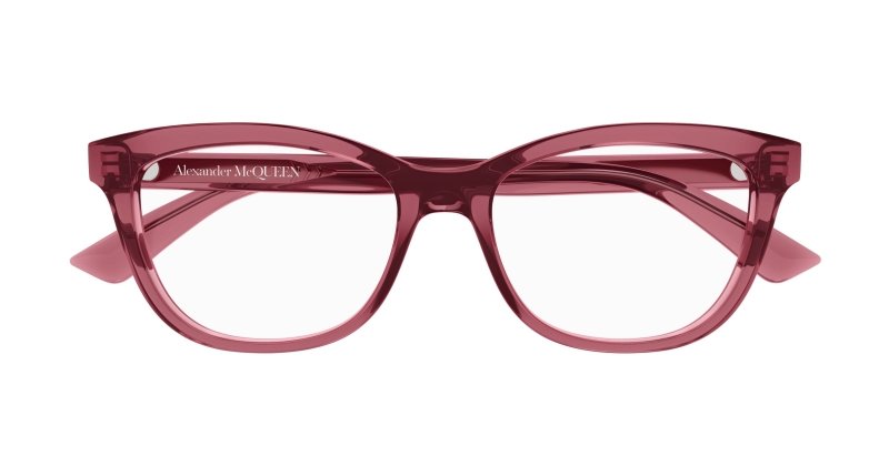 AM0461O - BURGUNDY - Alexander McQueen - Alexander McQueen - BURGUNDY - Ardor Eyewear 889652487663