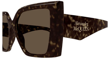 AM0467S - HAVANA - Alexander McQueen - Alexander McQueen - HAVANA - Ardor Eyewear 889652509556