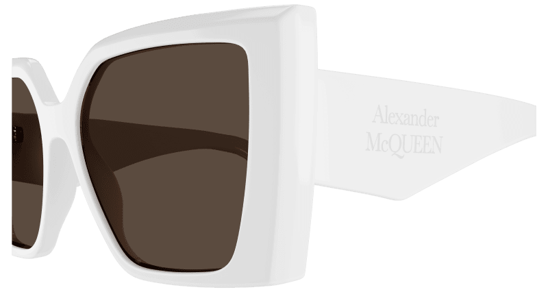 AM0467S - WHITE - Alexander McQueen - Alexander McQueen - WHITE - Ardor Eyewear 889652509570