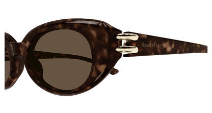 AM0469S - HAVANA - Alexander McQueen - Alexander McQueen - HAVANA - Ardor Eyewear 889652508863