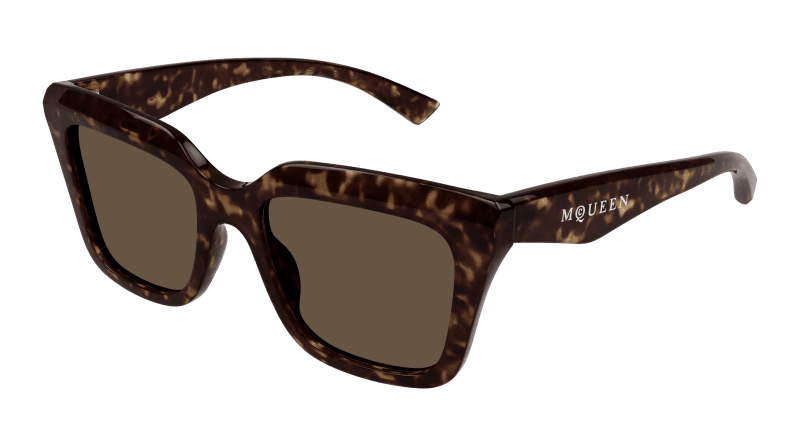 AM0473SA - HAVANA - Alexander McQueen - Alexander McQueen - HAVANA - Ardor Eyewear 889652509723