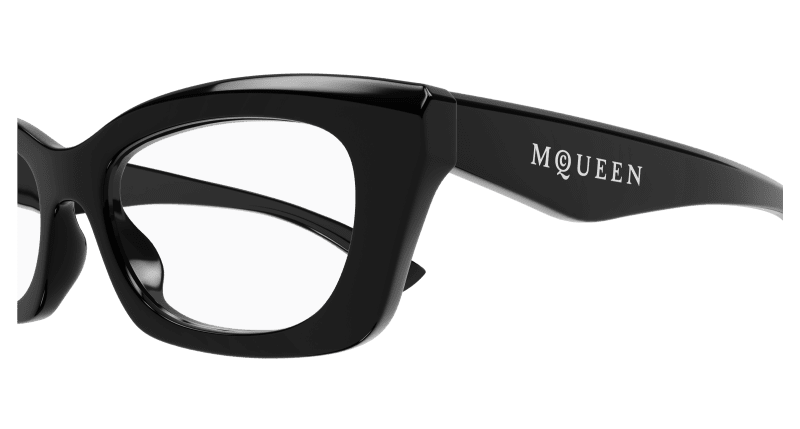 AM0474O - BLACK - Alexander McQueen - Alexander McQueen - BLACK - Ardor Eyewear 889652509761