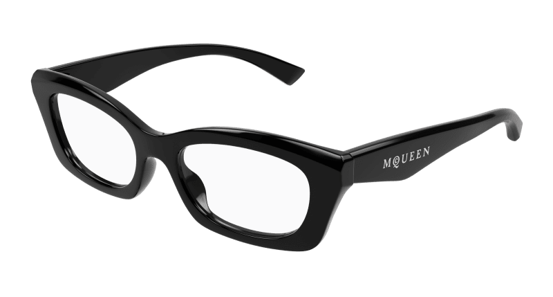 AM0474O - BLACK - Alexander McQueen - Alexander McQueen - BLACK - Ardor Eyewear 889652509761