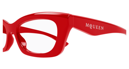 AM0474O - RED - Alexander McQueen - Alexander McQueen - RED - Ardor Eyewear 889652509785