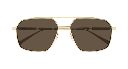 AM0477S - GOLD - Alexander McQueen - Alexander McQueen - GOLD - Ardor Eyewear 889652509921