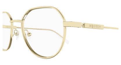AM0479O - GOLD - Alexander McQueen - Alexander McQueen - GOLD - Ardor Eyewear 889652508993