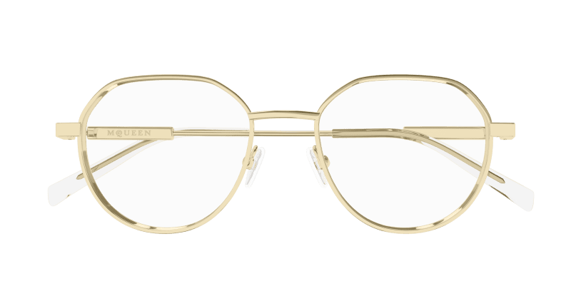 AM0479O - GOLD - Alexander McQueen - Alexander McQueen - GOLD - Ardor Eyewear 889652508993