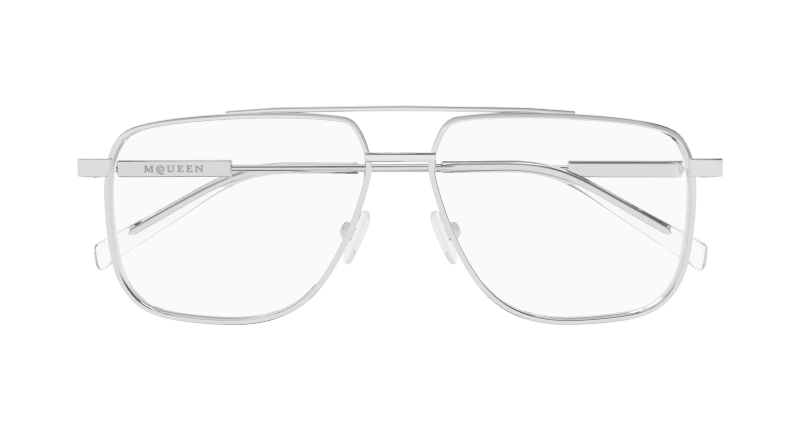 AM0480O - SILVER - Alexander McQueen - Alexander McQueen - SILVER - Ardor Eyewear 889652509013