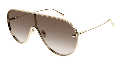 AM0481S - GOLD - Alexander McQueen - Alexander McQueen - GOLD - Ardor Eyewear 889652510002
