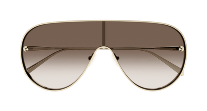 AM0481S - GOLD - Alexander McQueen - Alexander McQueen - GOLD - Ardor Eyewear 889652510002