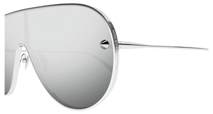 AM0481S - SILVER - Alexander McQueen - Alexander McQueen - SILVER - Ardor Eyewear 889652510026