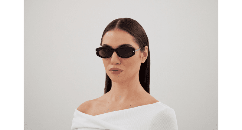 AM0482S - BLACK - Alexander McQueen - Alexander McQueen - BLACK - Ardor Eyewear 889652509044