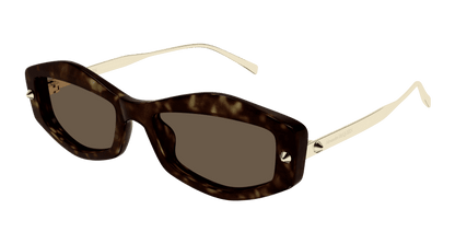 AM0482S - HAVANA - Alexander McQueen - Alexander McQueen - HAVANA - Ardor Eyewear 889652509051