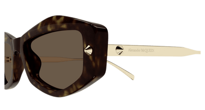 AM0482S - HAVANA - Alexander McQueen - Alexander McQueen - HAVANA - Ardor Eyewear 889652509051