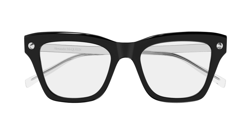 AM0484O - BLACK - Alexander McQueen - Alexander McQueen - BLACK - Ardor Eyewear 889652509228