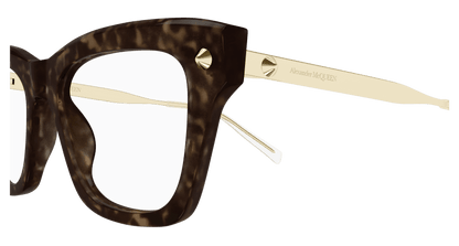 AM0484O - HAVANA - Alexander McQueen - Alexander McQueen - HAVANA - Ardor Eyewear 889652509235