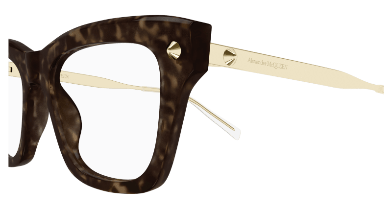 AM0484O - HAVANA - Alexander McQueen - Alexander McQueen - HAVANA - Ardor Eyewear 889652509235