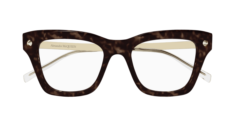 AM0484O - HAVANA - Alexander McQueen - Alexander McQueen - HAVANA - Ardor Eyewear 889652509235