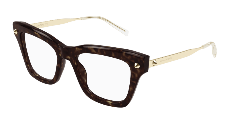 AM0484O - HAVANA - Alexander McQueen - Alexander McQueen - HAVANA - Ardor Eyewear 889652509235