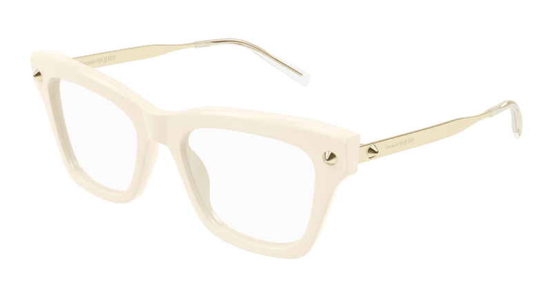 AM0484O - IVORY - Alexander McQueen - Alexander McQueen - IVORY - Ardor Eyewear 889652509259