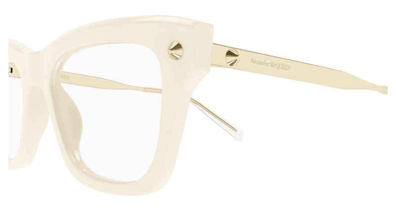 AM0484O - IVORY - Alexander McQueen - Alexander McQueen - IVORY - Ardor Eyewear 889652509259