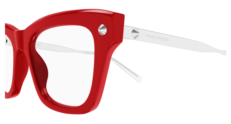 AM0484O - RED - Alexander McQueen - Alexander McQueen - RED - Ardor Eyewear 889652509242