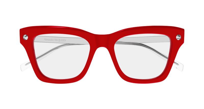 AM0484O - RED - Alexander McQueen - Alexander McQueen - RED - Ardor Eyewear 889652509242