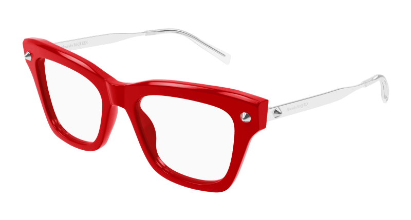 AM0484O - RED - Alexander McQueen - Alexander McQueen - RED - Ardor Eyewear 889652509242